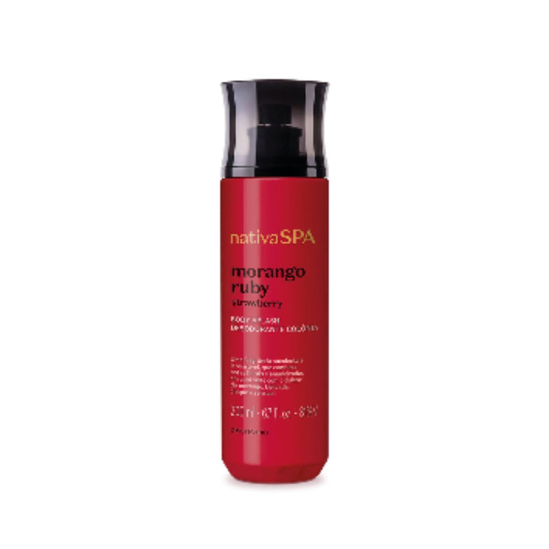 Body Splash Colônia Nativa Spa Morango Ruby