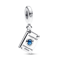 Charm Prata Pendente Passaporte com Abertura - PANDORA